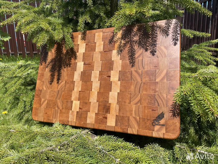 Доска разделочная торцевая