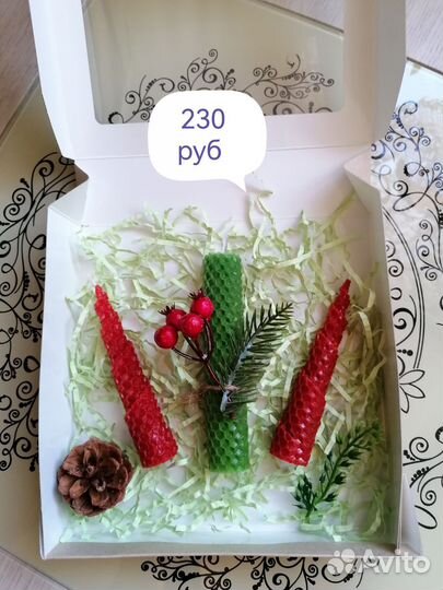 Свечи из вощины