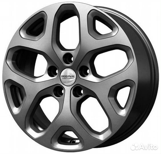 Скад KL-307 : 6,5x17 5*114,3 Et:48 Dia:67,1 графит