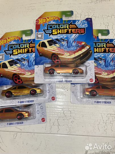 Машинки Hot Wheels меняющие цвет серия Colour Shif