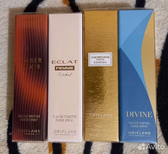 Мини-версия ароматов эмбер эликсир,дивайн