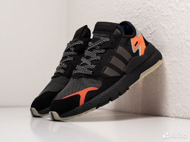 Кроссовки Adidas Nite Jogger Black Carbon (36-45)