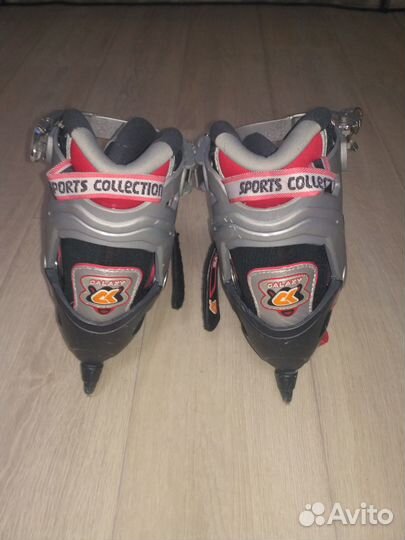 Коньки подростковые