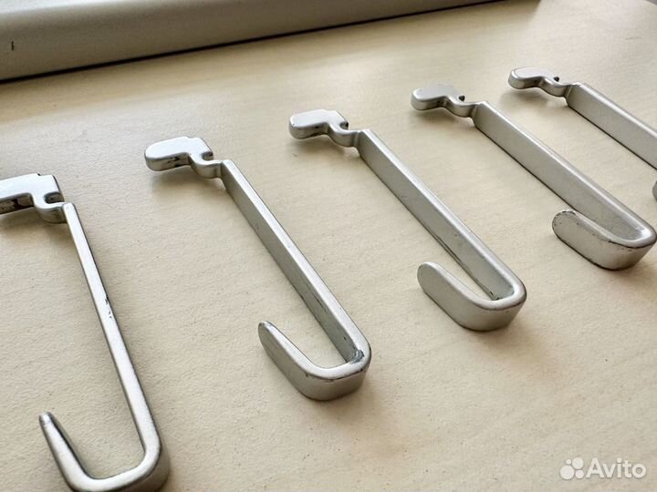 Кухонные рейлинги с крючками и кашпо Asker IKEA