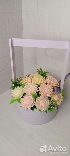 Букет цветов из мыла