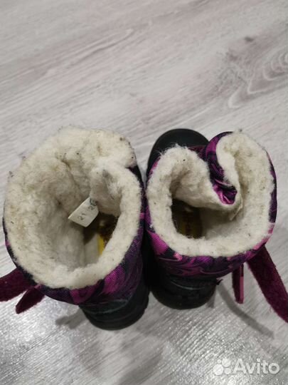 Зимние ботинки для девочки Скороход