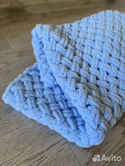 Плед детский плюшевый