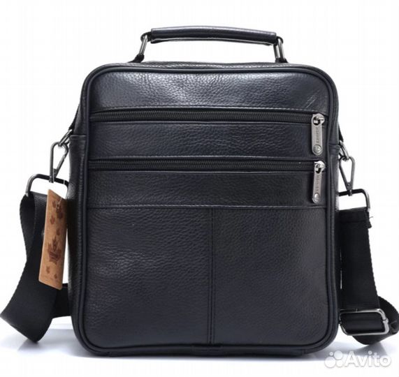 Сумка мужская из натур. кожи (25см х 22 см)