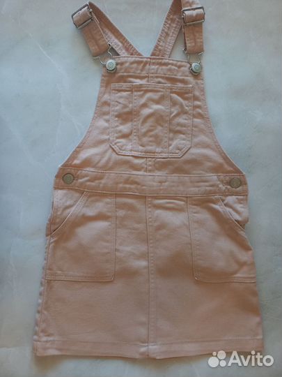 Джинсовый сарафан на девочку 110 H&M