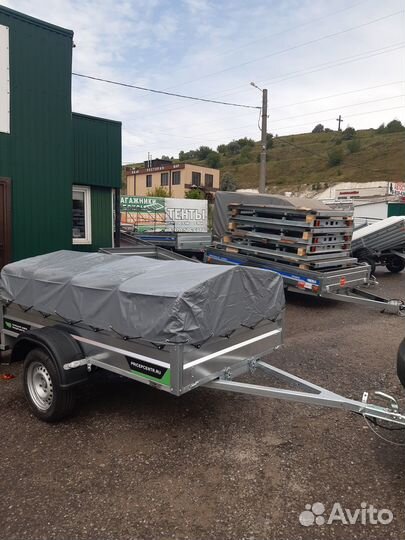 Прицеп 2,0*1,3*0,3 оцинкован полностью