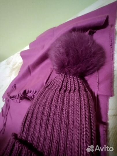 Комплект шапка и шарф Италия