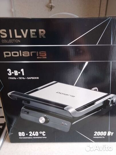 Электро гриль новый