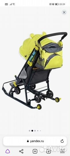 Санки коляска ника 7