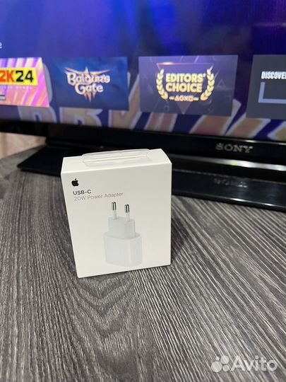 Адаптер apple 20w оригинал