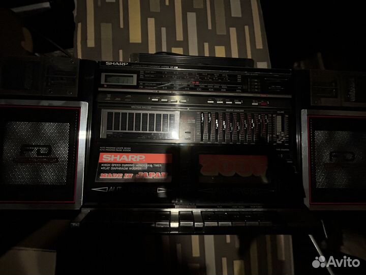 Магнитофон sharp 200w pmpo