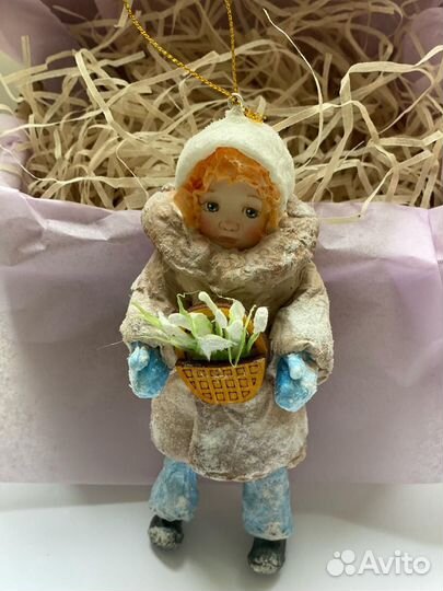 Ватная игрушка