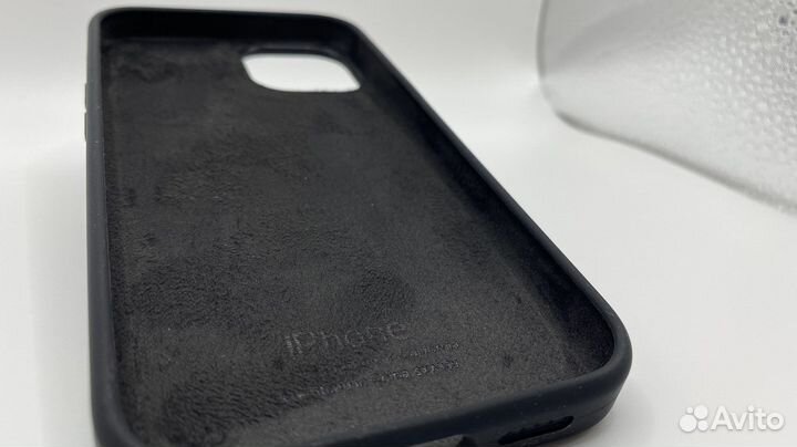 Чехол на iPhone 14 Silicon Case Black