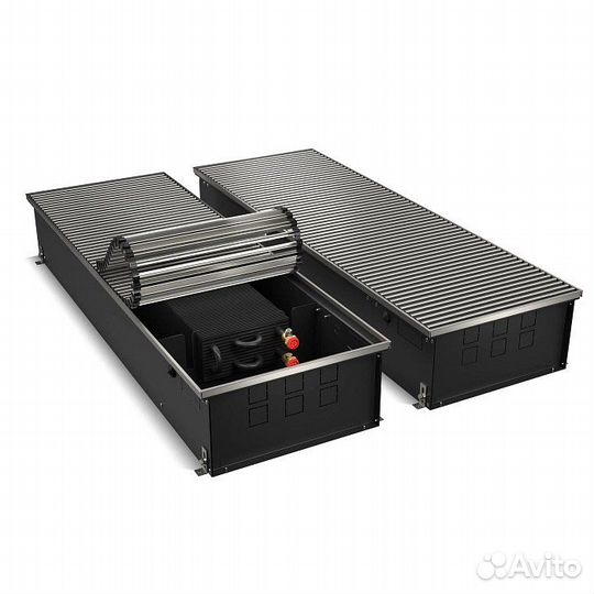 Внутрипольный конвектор с естественной конвекцией