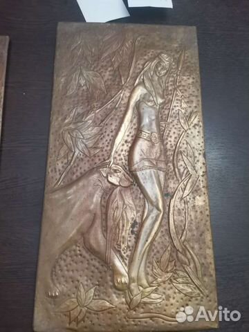 Картина медная чеканка