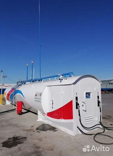 Контейнерная АЗС для заправки своей техники