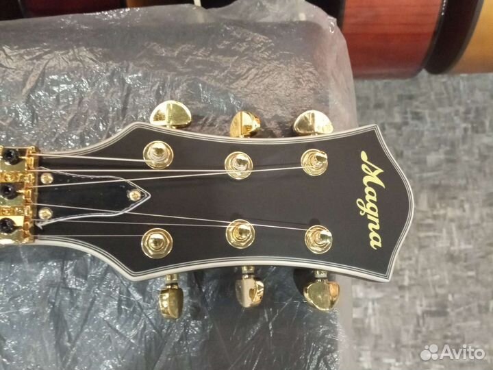 Электрогитары Magna 3000 Les Paul Чёрный Бархат