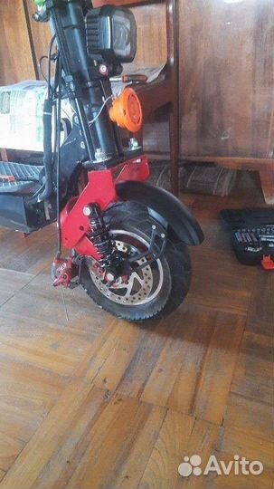 Kugoo M4 предняя подвеска рычажная