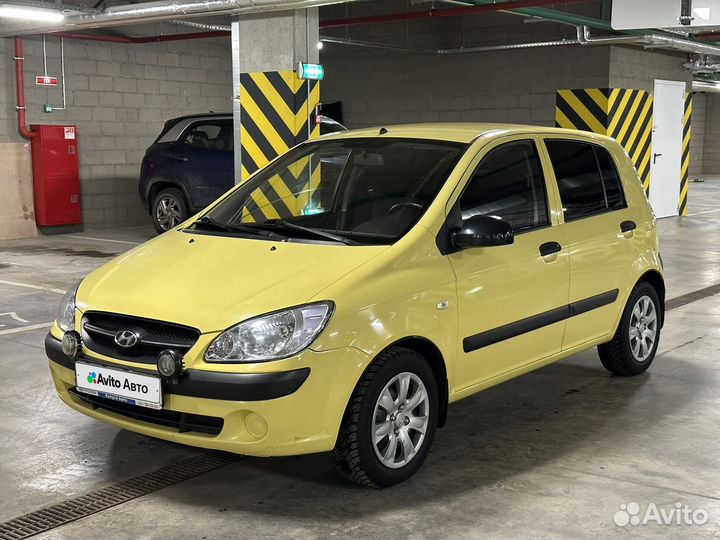 Hyundai Getz 1.4 МТ, 2008, 195 000 км