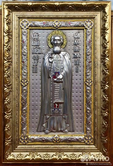 Икона сергей радонежский