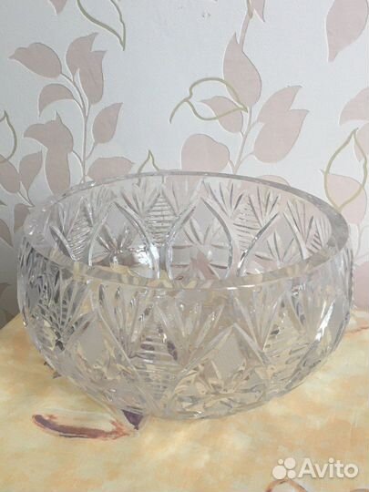 Подсвечники хрусталь и другая посуда из хрусталя
