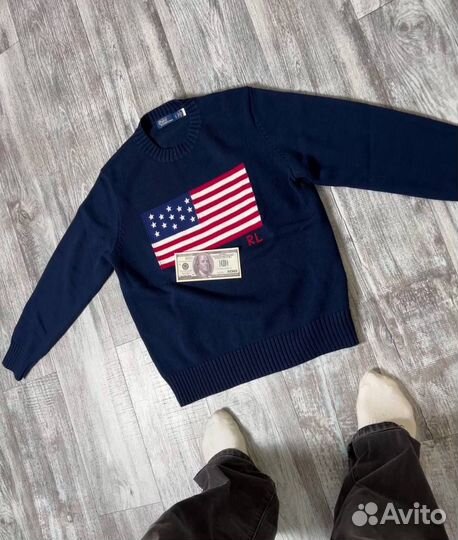 Элегантный свитер Polo Ralph Lauren из США