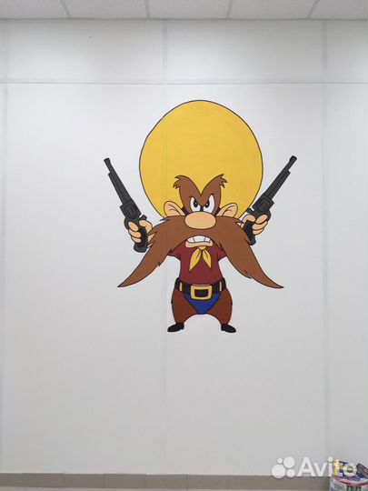 Граффити. Художественная роспись. Монументальная ж