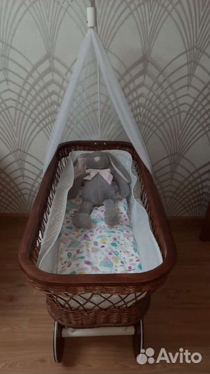 Люлька колыбель плетеная