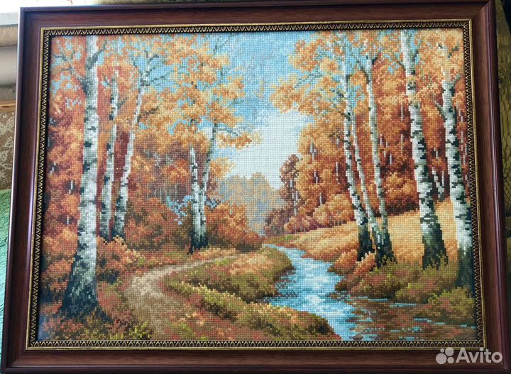 Вышивка крестом готовые работы