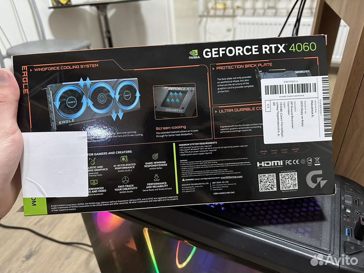 Видеокарта rtx 4060