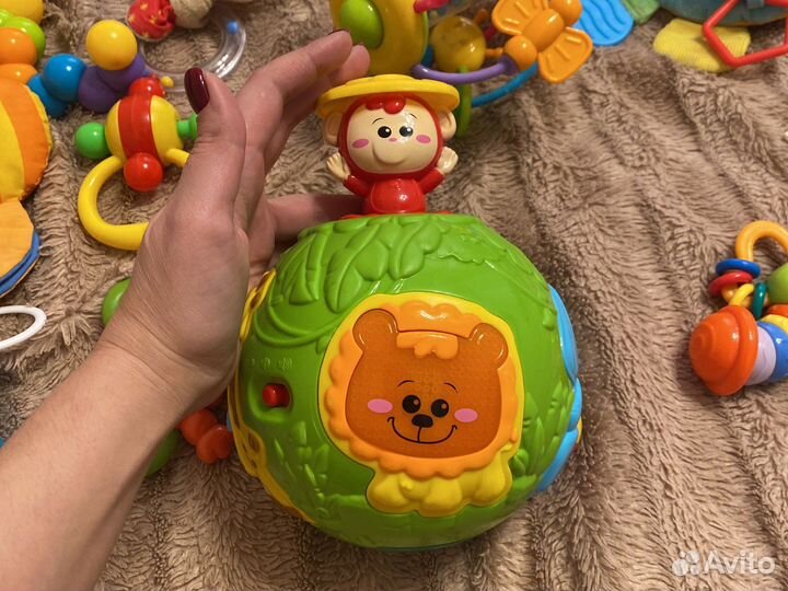 Бизикуб, игрушки, погремушки пакетом