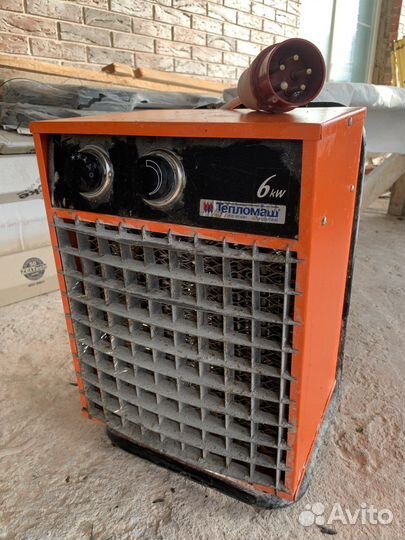 Тепловентилятор тепломаш 6 квт 380 вт