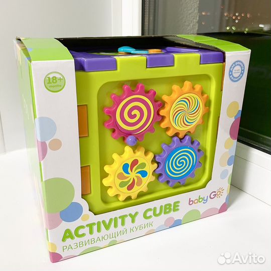 Развивающий кубик baby go