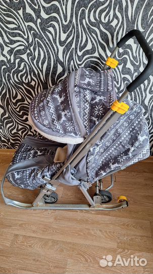 Санки-коляска