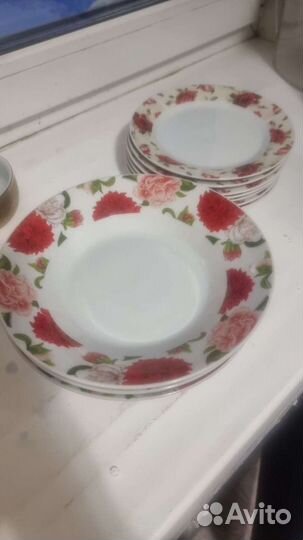 Сервиз тарелки