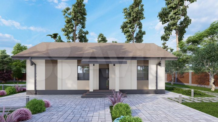 Дом 110 м² на участке 10 сот.