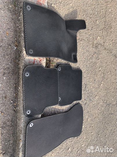 Автомобильные коврики ева 3D audi a6