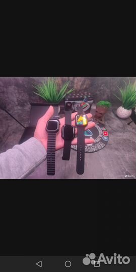 Смарт часы 9pro MAX 48mm + 3 ремешка