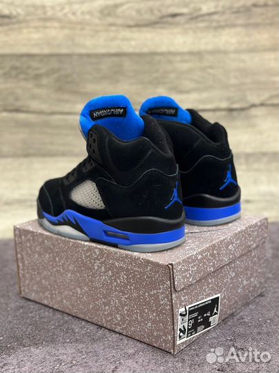 Кроссовки Nike Air Jordan 5 Retro Racer Blue