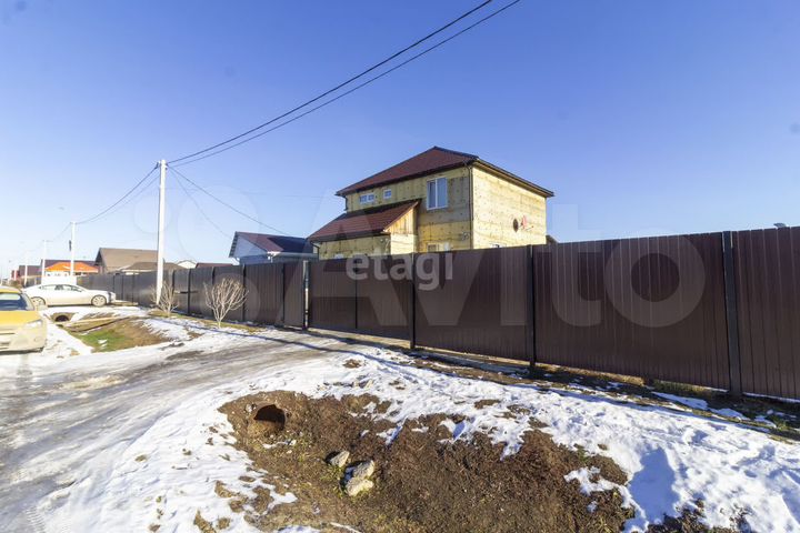 Коттедж 124,5 м² на участке 8,5 сот.