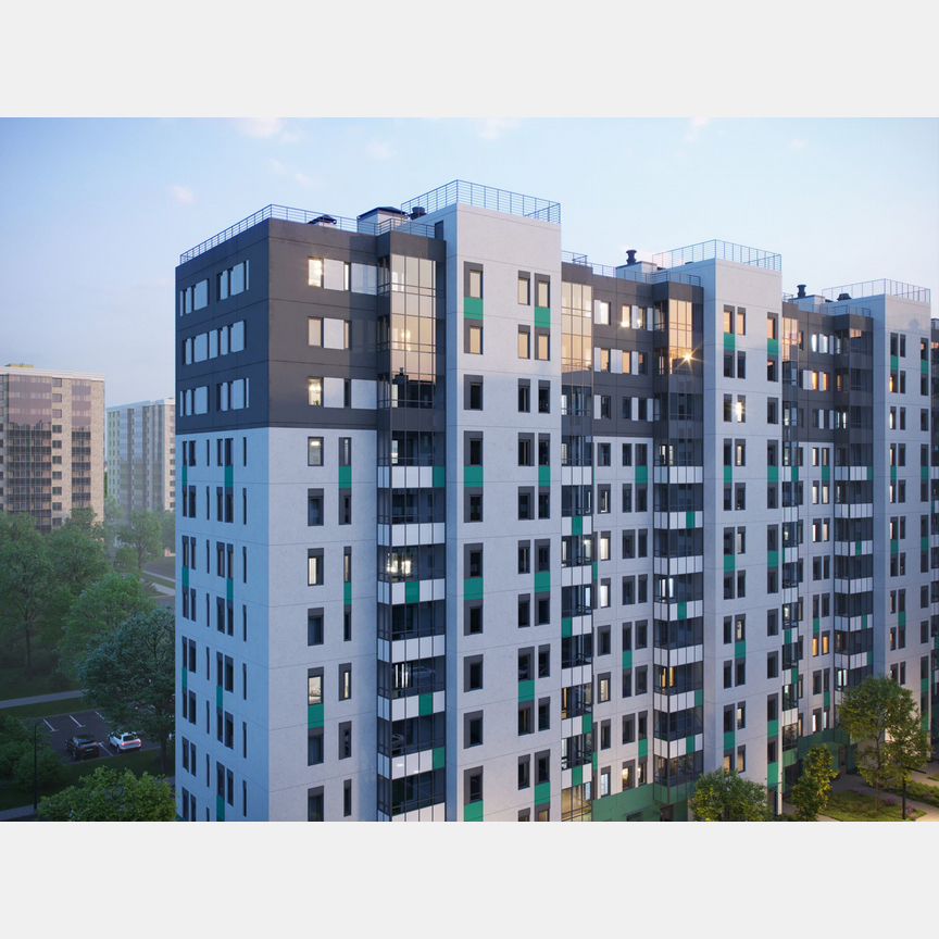 2-к. квартира, 41 м², 9/12 эт.
