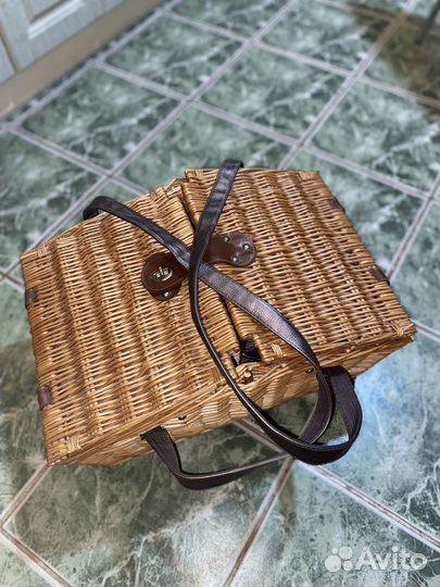 Корзина плетеная для пикника
