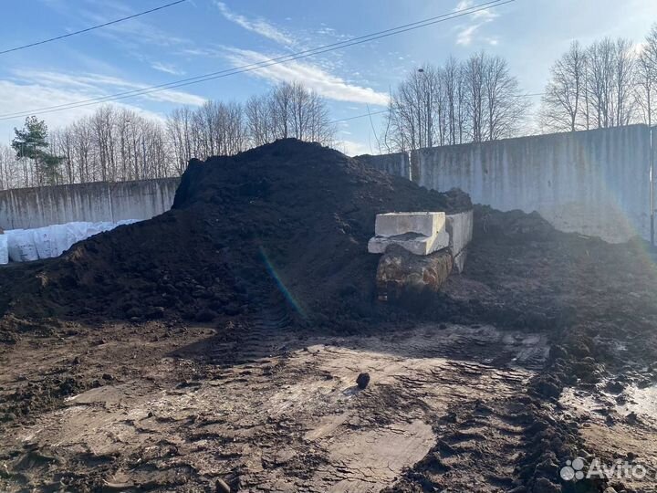 Чернозем грунт в мешках