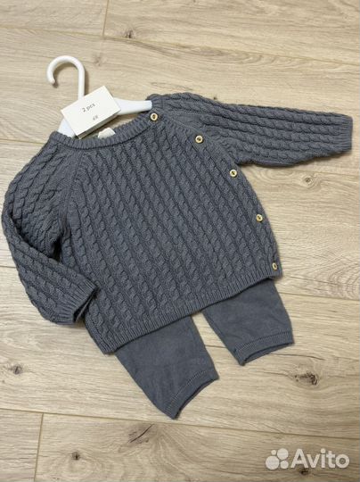 Костюм вязаный h&m 56р, новое