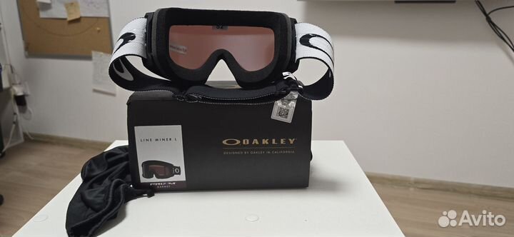 Маска Oakley Line Miner L Prizm Garnet