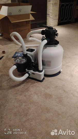 Фильтр-насос + Хлоргенератор Интекс 10000 л/ч